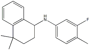 N-(3-fluoro-4-methylphenyl)-4,4-dimethyl-1,2,3,4-tetrahydronaphthalen-1-amine