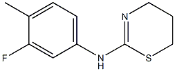 N-(3-fluoro-4-methylphenyl)-5,6-dihydro-4H-1,3-thiazin-2-amine