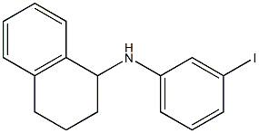 N-(3-iodophenyl)-1,2,3,4-tetrahydronaphthalen-1-amine Structure