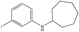 N-(3-iodophenyl)cycloheptanamine Struktur