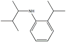 N-(3-methylbutan-2-yl)-2-(propan-2-yl)aniline,,结构式