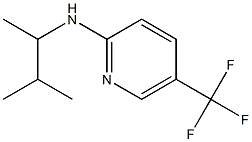 N-(3-methylbutan-2-yl)-5-(trifluoromethyl)pyridin-2-amine,,结构式