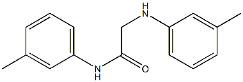 N-(3-methylphenyl)-2-[(3-methylphenyl)amino]acetamide Structure