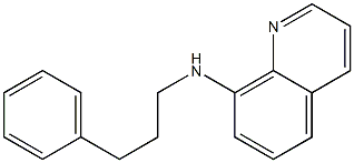 N-(3-phenylpropyl)quinolin-8-amine Structure