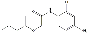 N-(4-amino-2-chlorophenyl)-2-[(4-methylpentan-2-yl)oxy]acetamide Structure