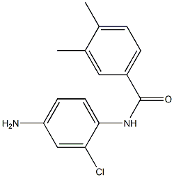 N-(4-amino-2-chlorophenyl)-3,4-dimethylbenzamide,,结构式