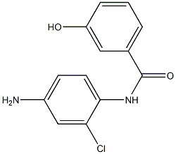 N-(4-amino-2-chlorophenyl)-3-hydroxybenzamide|