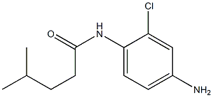 N-(4-amino-2-chlorophenyl)-4-methylpentanamide 结构式