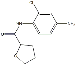 N-(4-amino-2-chlorophenyl)tetrahydrofuran-2-carboxamide Struktur