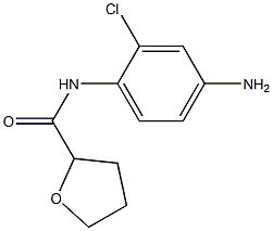 N-(4-amino-2-chlorophenyl)tetrahydrofuran-2-carboxamide 结构式