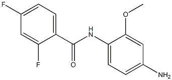 N-(4-amino-2-methoxyphenyl)-2,4-difluorobenzamide Structure