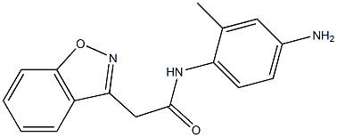 N-(4-amino-2-methylphenyl)-2-(1,2-benzisoxazol-3-yl)acetamide