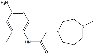  N-(4-amino-2-methylphenyl)-2-(4-methyl-1,4-diazepan-1-yl)acetamide