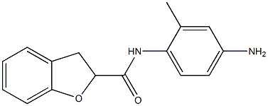 N-(4-amino-2-methylphenyl)-2,3-dihydro-1-benzofuran-2-carboxamide Struktur