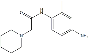  N-(4-amino-2-methylphenyl)-2-piperidin-1-ylacetamide