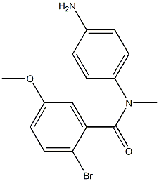  N-(4-aminophenyl)-2-bromo-5-methoxy-N-methylbenzamide