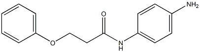 N-(4-aminophenyl)-3-phenoxypropanamide Struktur