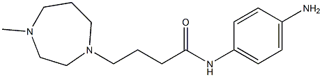 N-(4-aminophenyl)-4-(4-methyl-1,4-diazepan-1-yl)butanamide Structure