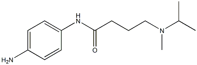 N-(4-aminophenyl)-4-[isopropyl(methyl)amino]butanamide Struktur