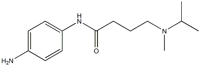 N-(4-aminophenyl)-4-[isopropyl(methyl)amino]butanamide 结构式