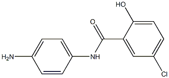 N-(4-aminophenyl)-5-chloro-2-hydroxybenzamide 结构式