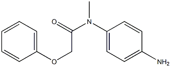 N-(4-aminophenyl)-N-methyl-2-phenoxyacetamide Structure