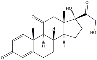 Prednisone, Anhydrous, Micronized Structure