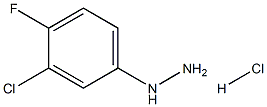 3-氯-4-氟苯肼盐酸盐, , 结构式