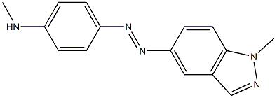 1-METHYL-5-(PARA-METHYLAMINOPHENYLAZO)INDAZOLE