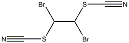 1,2-DIBROMOETHYLENEBISTHIOCYANATE 化学構造式