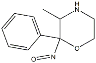 2-PHENYL-3-METHYLNITROSOMORPHOLINE|