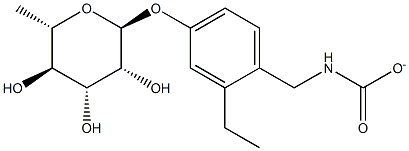  ORTHO-ETHYL-4-(ALPHA-L-RHAMNOSYLOXY)BENZYLCARBAMATE