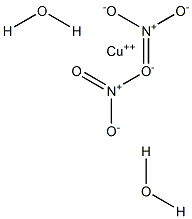 COPPERNITRATEDIHYDRATE Structure