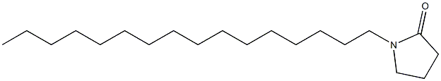 N-HEXADECYL-2-PYRROLIDONE 结构式