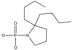 DI-N-BUTYLPYRROLIDINOPHOSPHONATE Struktur