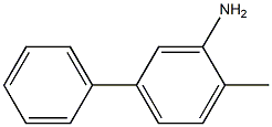 3-AMINO-4-METHYLBIPHENYL Structure