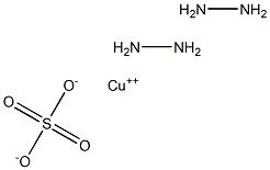 COPPERHYDRAZINIUMSULPHATE 化学構造式