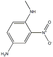 N-METHYL-2-NITRO-PARA-PHENYLENEDIAMINE Structure