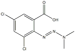  3,5-DICHLORO-2-(3,3-DIMETHYL-1-TRIAZENO)-BENZOICACID