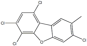 8-METHYL-1,3,4,7-TETRACHLORODIBENZOFURAN|