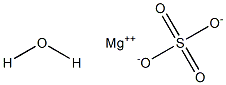 MAGNESIUM(II)SULPHATE,MONOHYDRATE Struktur