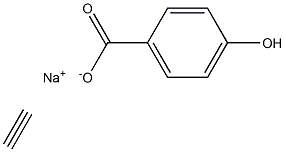 乙基对-羟基苯甲酸钠, , 结构式