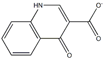 4-Dihydro-4-oxoquinoline-3-carboxylate,,结构式