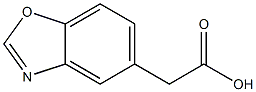 1,3-benzoxazol-5-ylacetic acid,,结构式