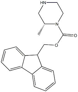 (R)-1-Fmoc-2-methylpiperazine Structure