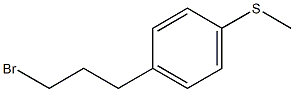 1-(3-BROMO-PROPYL)-4-METHYLSULFANYL-BENZENE Structure