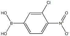 3-Chloro-4-Nitrophenyl Boronic acid Structure