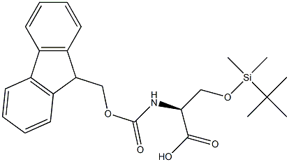 N-alpha-(9-Fluorenylmethyloxycarbonyl)-O-(t-butyl-dimethyl-silyl)-L-serine|