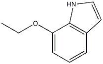 7-ETHOXY-1H-INDOLE 化学構造式