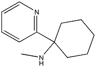 1-(Methylamine)-1-(2-pyridyl)-cyclohexane 结构式